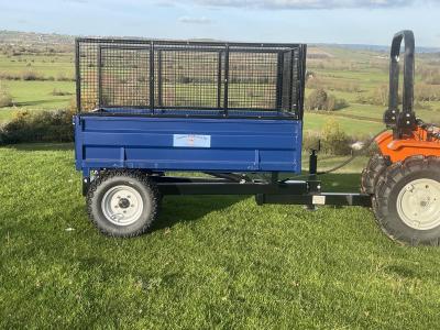 Oxdale 1.5 ton tipping trailer