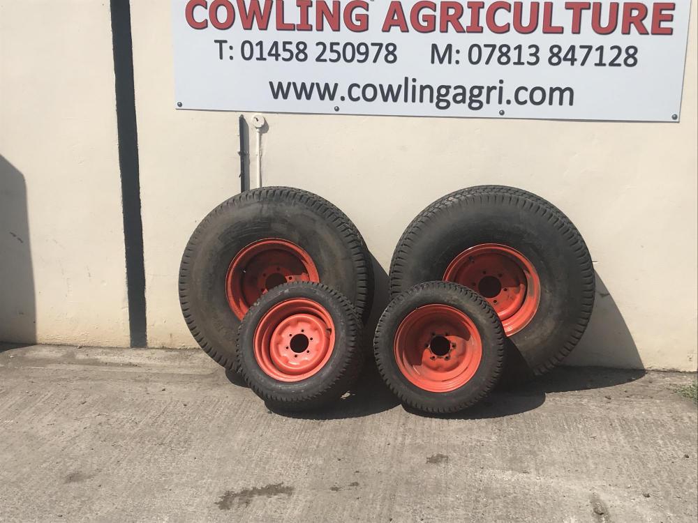 Kubota Wheel set With Turf Tyres for Sale COWLING AGRICULTURE
