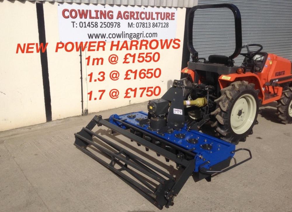 Landlegend 1M Power Harrow Compact Tractor for Sale Cowling Agriculture