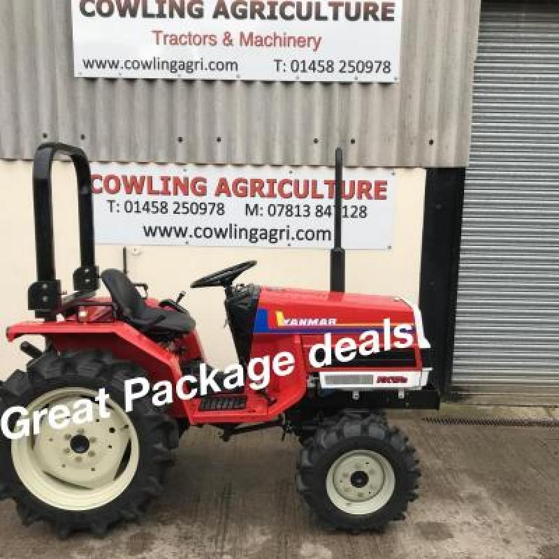 Yanmar Compact Tractor FX17DT 21hp 4x4 for Sale Cowling Agriculture