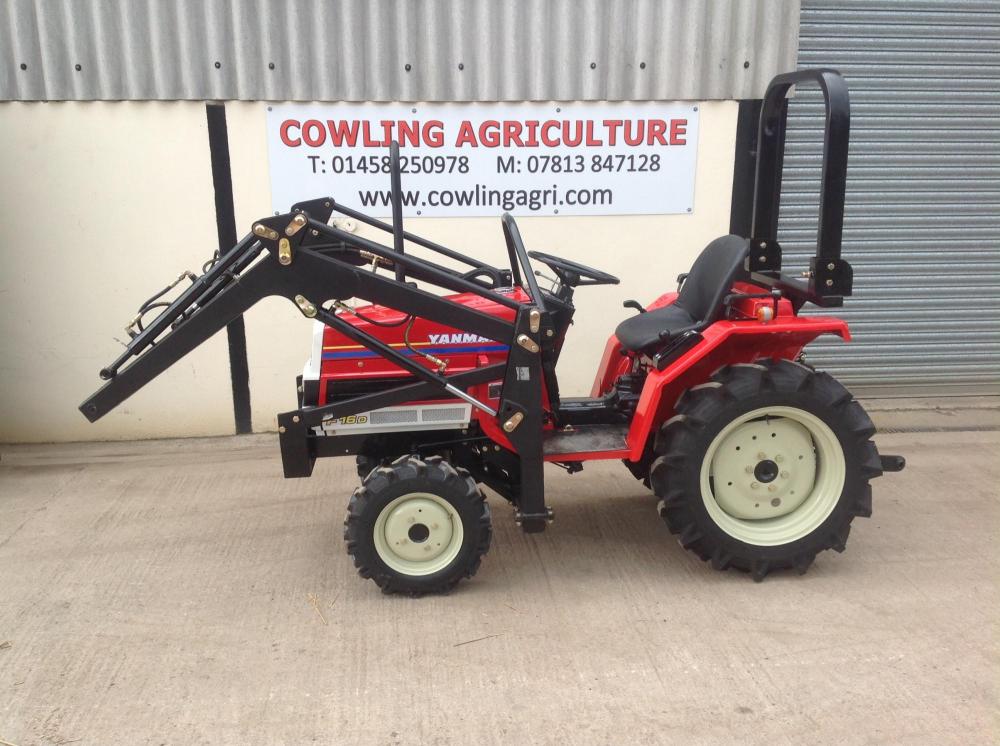 Yanmar Compact Tractor Yanmar F15DT tractor & front Loader for Sale COWLING AGRICULTURE