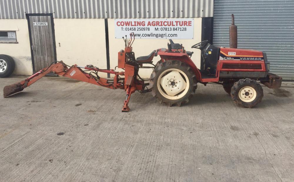 Yanmar & Backhoe Attachment F18D for Sale Cowling Agriculture