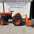 Kubota B7000 & Flail mower