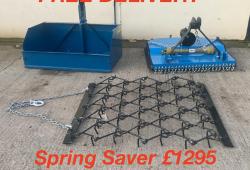 Spring Saver Combo Deal £1295 Inc vat 4ft topper,4ft Linkbox,4ft Chain harrows Free Delivery