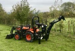 Compact Backhoe