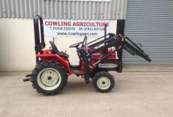 Yanmar Compact Tractor F15DT compact tractor with front Loader