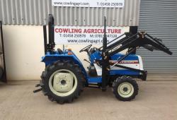 Mitsubishi Compact Tractor MT1601DT tractor & front Loader