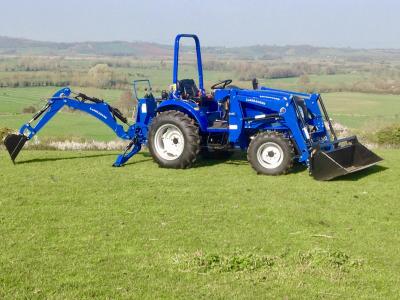 Landlegend Compact Tractor Landlegend 30 HP 4 In 1 Loader & Backhoe