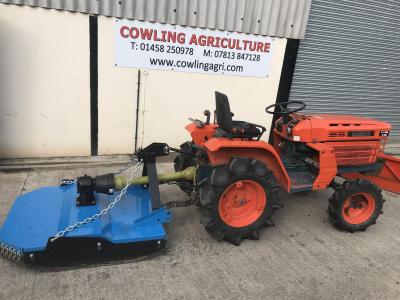 Small Holders 4ft Rotary Topper with PTO shaft