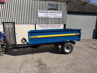 Fleming 4 Ton Tipping trailer 10x6 with 18" sides
