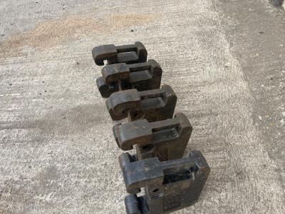 20kg Tractor weights Set 5 x Tractor weights