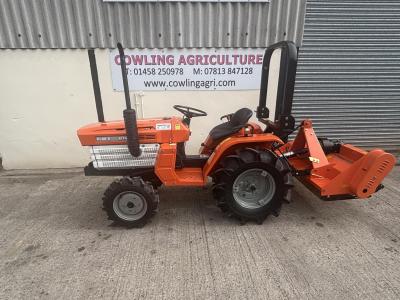 Kubota & Smallhoders B1400 & 125 Flail mower