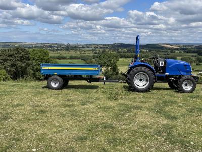 Fleming 2 ton Tipping trailer 8x5 with