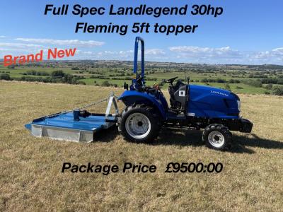 Landlegend full spec 30hp & Topper