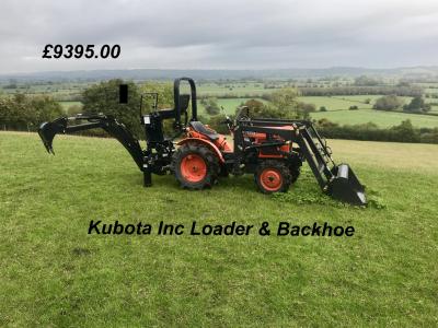 Kubota Tractor Loader & Backhoe