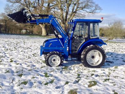Landlegend Compact HP 50hp 4x4 Tractor with cab & 4 In 1 Loader