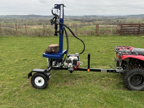 Oxdale Petrol Log splitter Towable RT400