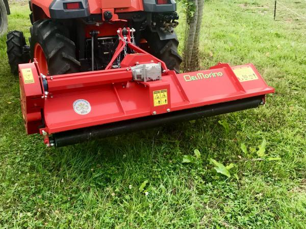 Del Morino 5Ft Italian Flail Topper for compact tractor